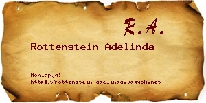 Rottenstein Adelinda névjegykártya